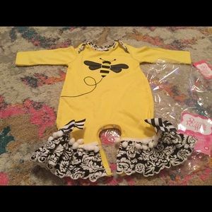 Bumble Bee Romper